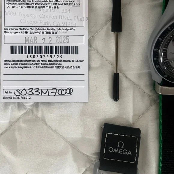 Omega Speedmaster with Black and Green Accents - Picture 3 of 7